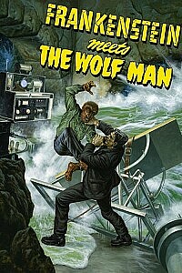 Póster: Frankenstein Meets the Wolf Man