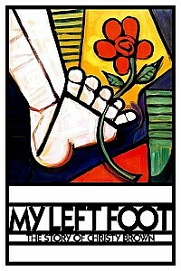 Póster: My Left Foot: The Story of Christy Brown