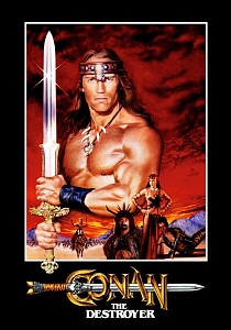 Póster: Conan the Destroyer