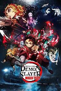 Plakat: Demon Slayer -Kimetsu no Yaiba- The Movie: Mugen Train