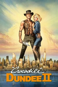 Plakat: Crocodile Dundee II