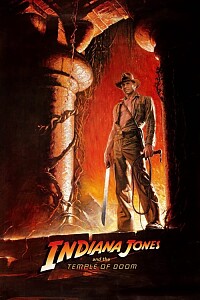 Plakat: Indiana Jones and the Temple of Doom