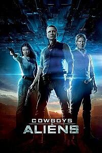 Plakat: Cowboys & Aliens