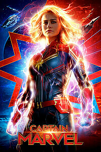 Plakat: Captain Marvel