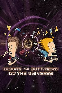 Plakat: Beavis and Butt-Head Do the Universe